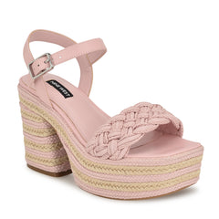 Cinka Woven Platform Sandals