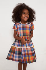 Technicolor Check Charlie Dress
