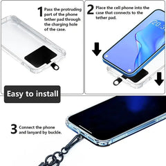 fashionable crossbody cell phone lanyard
