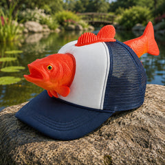 Fishing enthusiasts' exclusive fishing hat