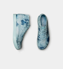 Women's Tie-Dye Mid Canvas Trainer
