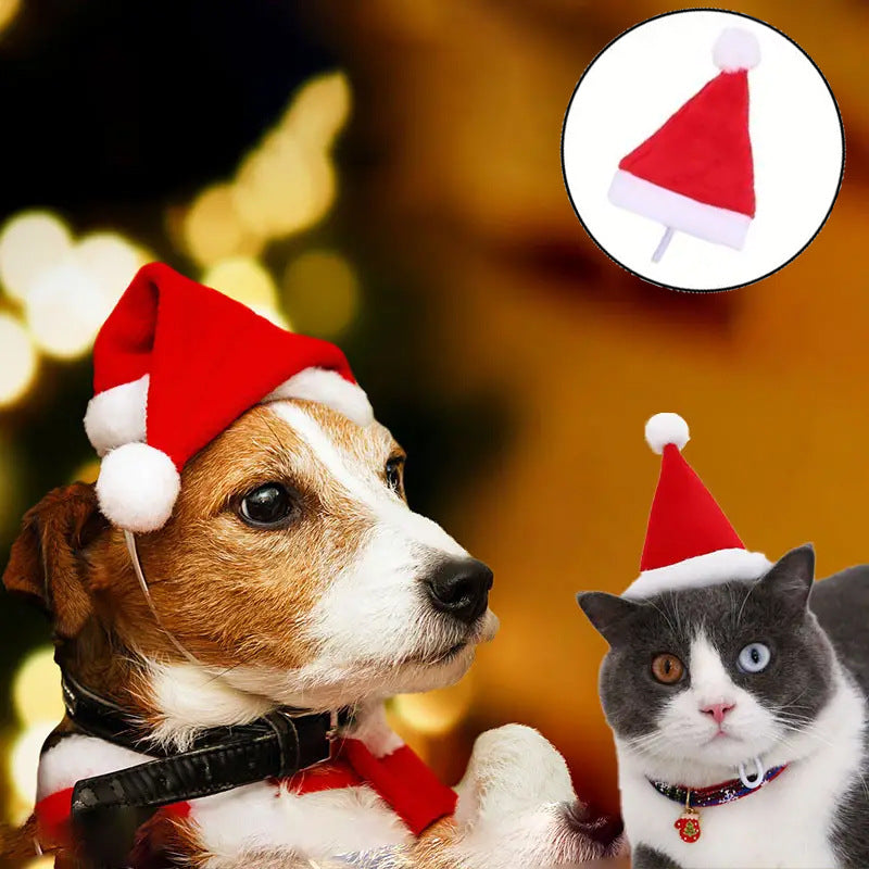 Christmas Dog Cat Headband Headdress
