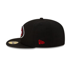 San Francisco 49ers Basic Black 59FIFTY Fitted