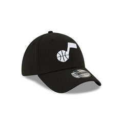 Utah Jazz Team Classic Black 39THIRTY Stretch Fit Hat