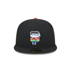 San Francisco Giants Turn Back the Clock Black 59FIFTY Fitted Hat