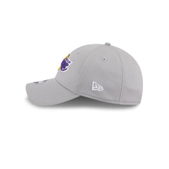 Los Angeles Lakers Gray 9FORTY Stretch-Snap Hat