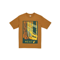 Miami Heat 2025 All-Star Game Victory Grove Light Bronze T-Shirt