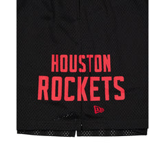 Houston Rockets Mesh Black Shorts