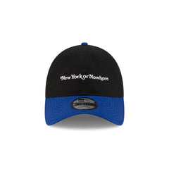 New York or Nowhere x New York Mets Black Wordmark 9TWENTY Adjustable Hat