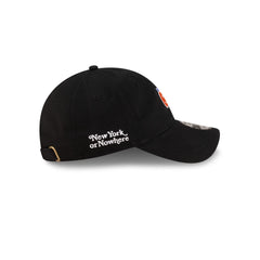 New York or Nowhere x New York Mets Black Apple 9TWENTY Adjustable Hat