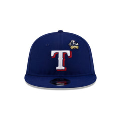 Texas Rangers Jackie Robinson Day 2025 Retro Crown 9FIFTY Snapback Hat