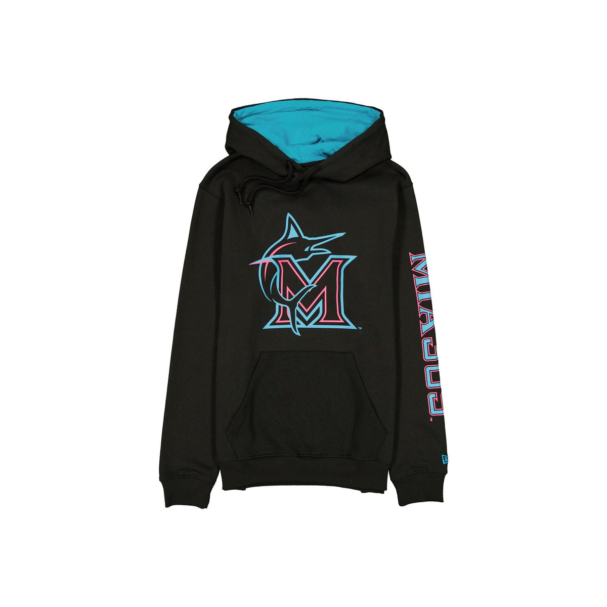 Miami Marlins City Connect Black Hoodie