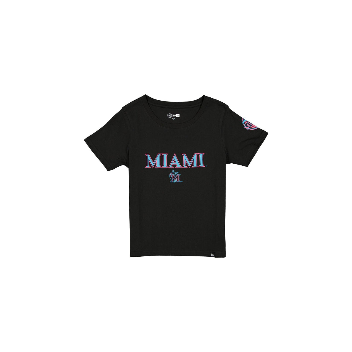 Miami Marlins City Connect Women's Black T-Shirt