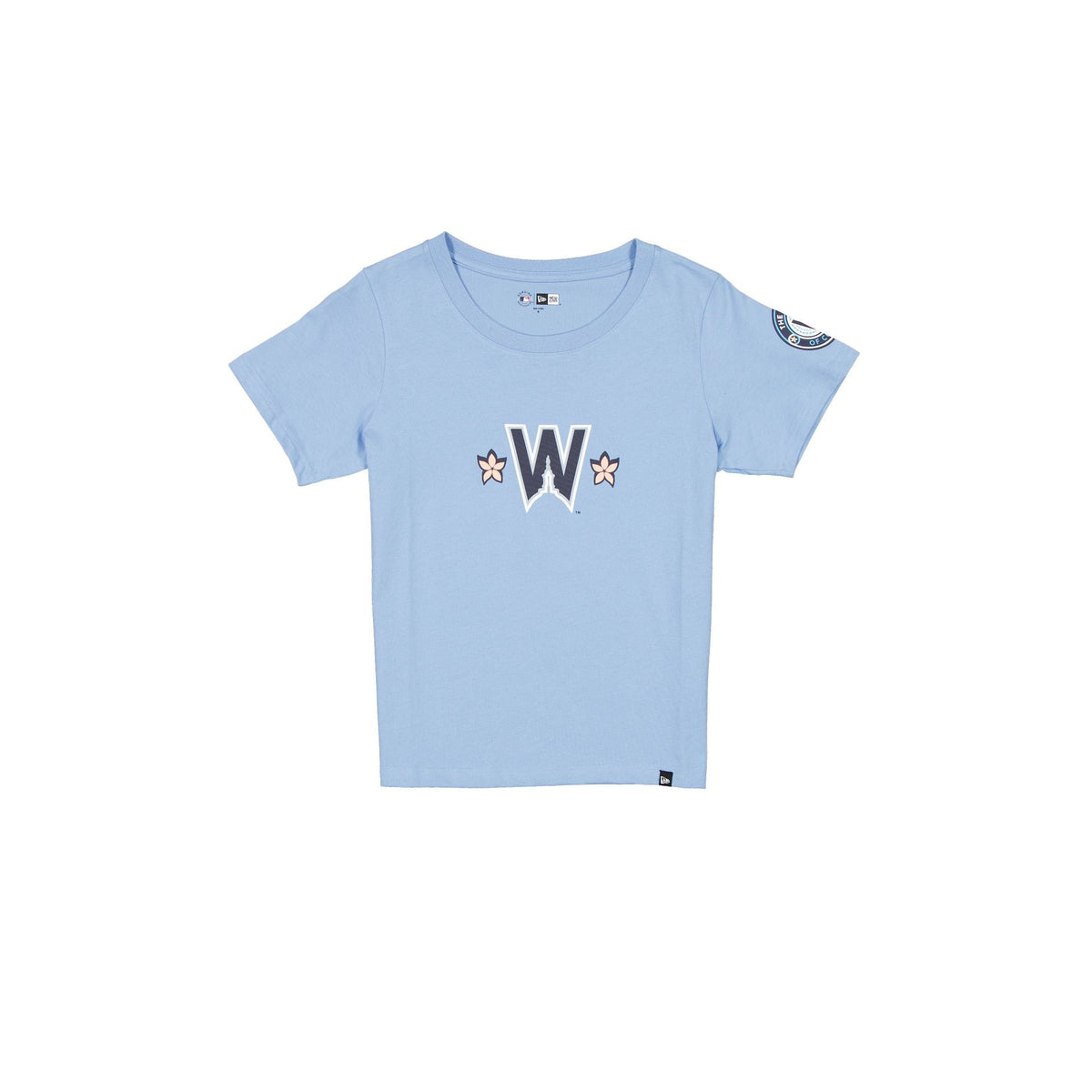 Washington Nationals City Connect Women's Pastel Blue T-Shirt