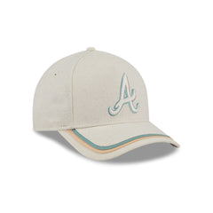 Atlanta Braves Neutral Hemp 9FORTY M-Crown A-Frame Adjustable Hat