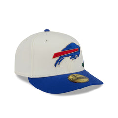 Buffalo Bills Tonal Florals White 59FIFTY Fitted Hat