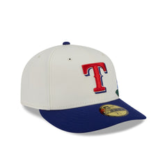 Texas Rangers Tonal Florals White 59FIFTY Fitted Hat