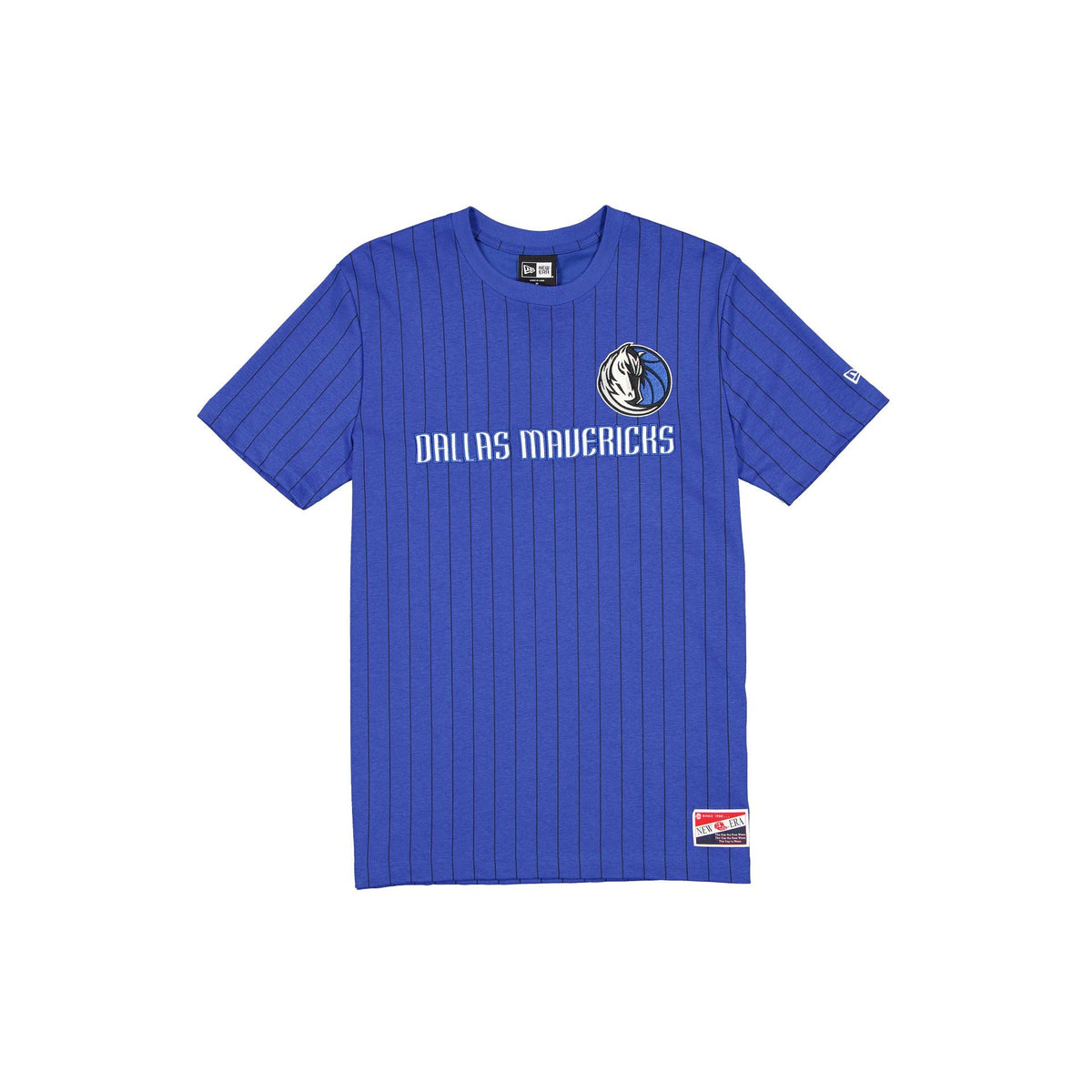 Dallas Mavericks Throwback Retro Pinstripe T-Shirt