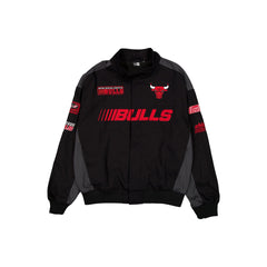 Chicago Bulls Black Motorsports Jacket