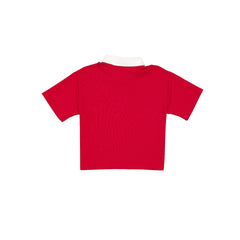 San Francisco 49ers Throwback Women's Cropped Polo