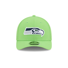 Seattle Seahawks Team Action Green 9FORTY M-Crown Snapback Hat