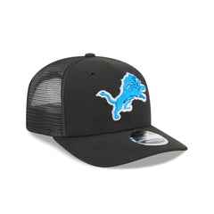 Detroit Lions Team Black 9SEVENTY Trucker Hat