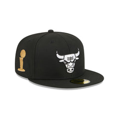 Alpha Industries x Chicago Bulls Black 59FIFTY Fitted Hat