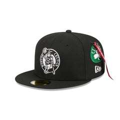 Alpha Industries x Boston Celtics Black 59FIFTY Fitted Hat