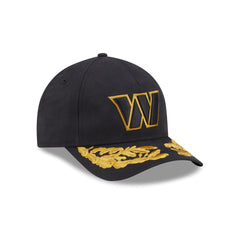 Alpha Industries x Washington Commanders Black 9FORTY M-Crown A-Frame Snapback Hat