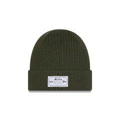 Alpha Industries x Atlanta Braves Olive Green Cuff Knit Hat