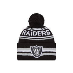 Las Vegas Raiders Classic Pom Knit Hat