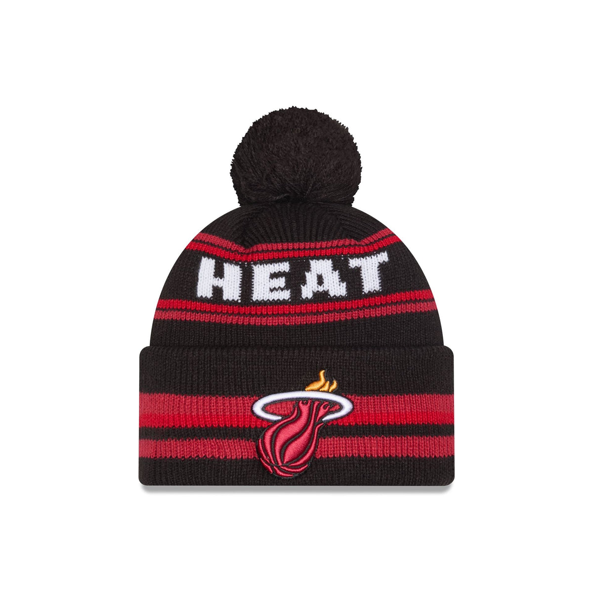 Miami Heat Classic Pom Knit Hat