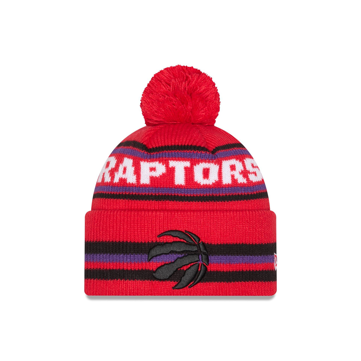 Toronto Raptors Classic Pom Knit Hat