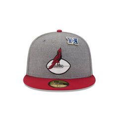 Arizona Cardinals Heather Gray Wool 59FIFTY Fitted Hat