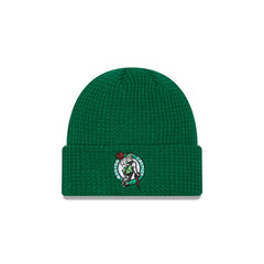 Boston Celtics Waffle Stitch Knit Beanie Hat