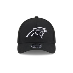 Carolina Panthers Black & White 9FORTY M-Crown A-Frame Snapback Hat
