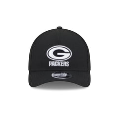 Green Bay Packers Black & White 9FORTY M-Crown A-Frame Snapback Hat