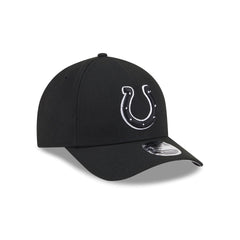 Indianapolis Colts Black & White 9FORTY M-Crown A-Frame Snapback Hat