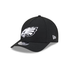 Philadelphia Eagles Black & White 9FORTY M-Crown A-Frame Snapback Hat