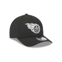 Tennessee Titans Black & White 9FORTY M-Crown A-Frame Snapback Hat