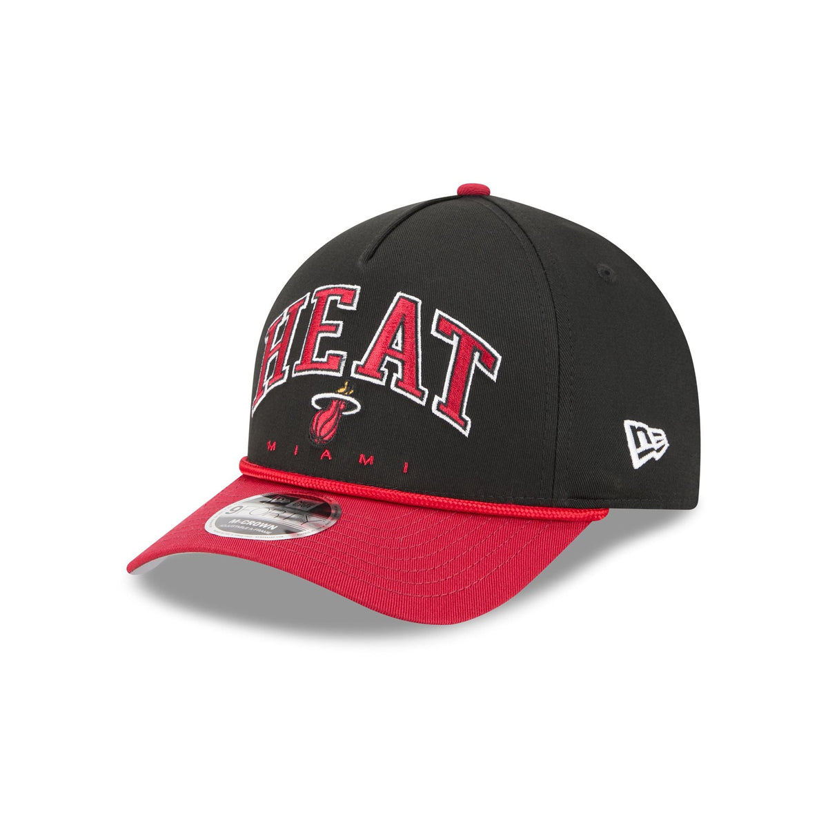 Miami Heat Arch 9FORTY M-Crown A-Frame Snapback Hat