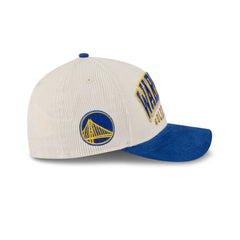 Golden State Warriors Stacked Corduroy 9FORTY M-Crown A-Frame Snapback Hat