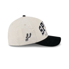 San Antonio Spurs Stacked Corduroy 9FORTY M-Crown A-Frame Snapback Hat
