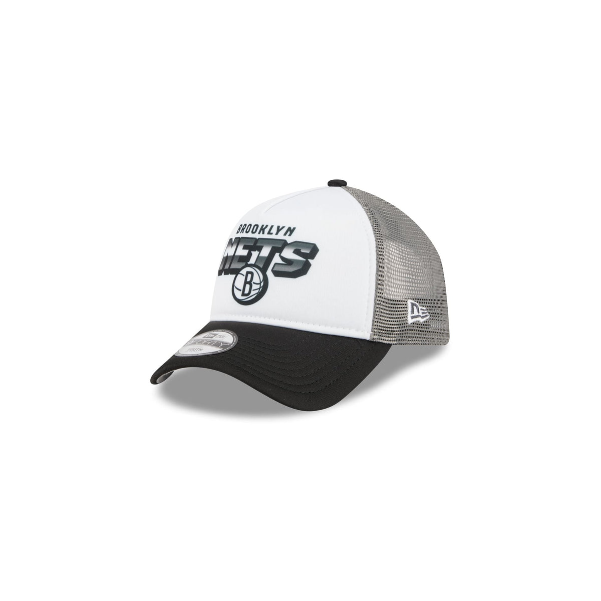 Brooklyn Nets Shine Kids 9FORTY A-Frame Trucker Hat