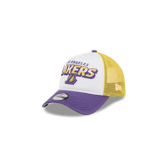Los Angeles Lakers Shine Kids 9FORTY A-Frame Trucker Hat