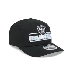 Las Vegas Raiders Stated 9SEVENTY Stretch-Snap Hat