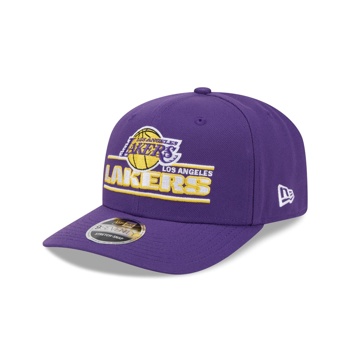 Los Angeles Lakers Stated 9SEVENTY Stretch-Snap Hat