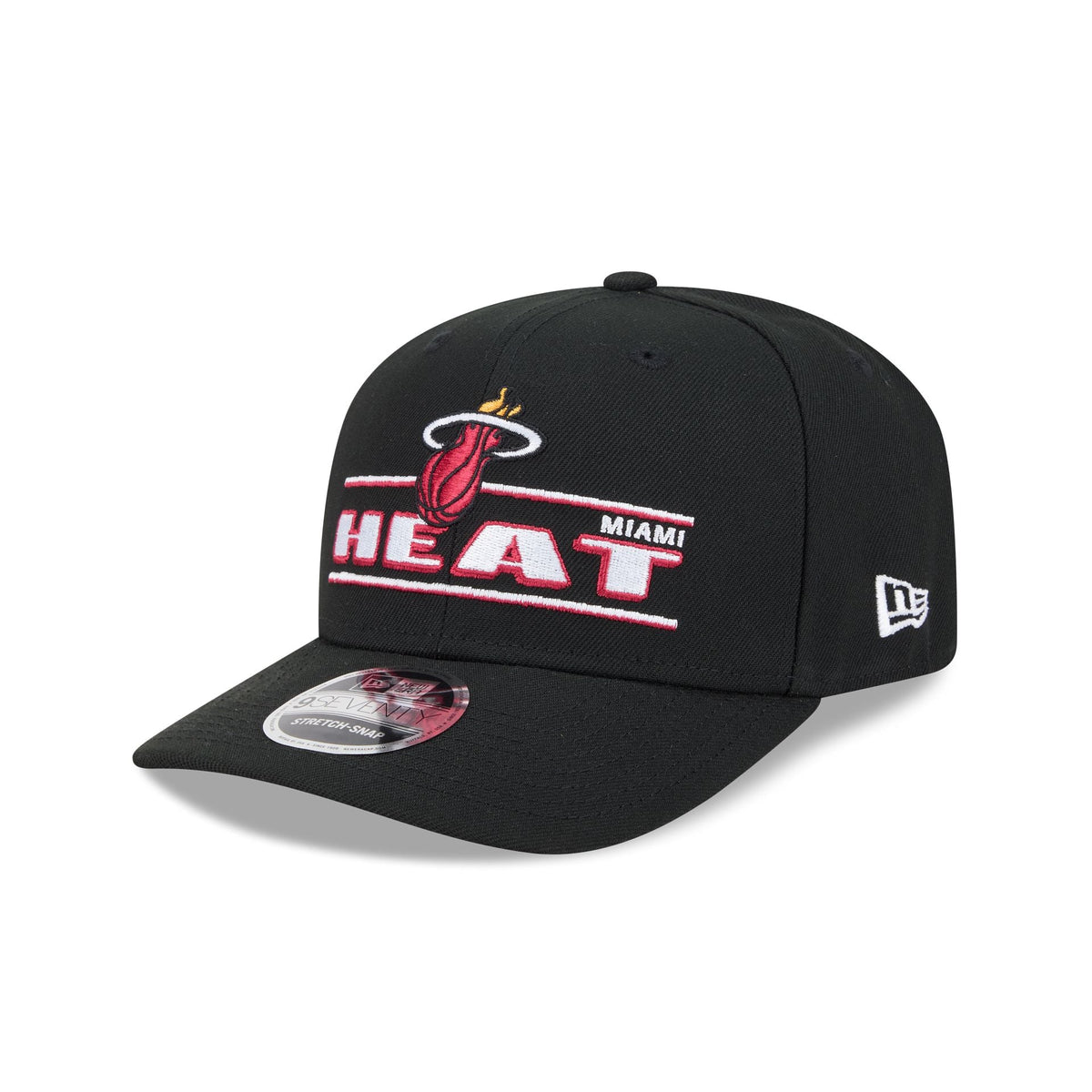 Miami Heat Stated 9SEVENTY Stretch-Snap Hat