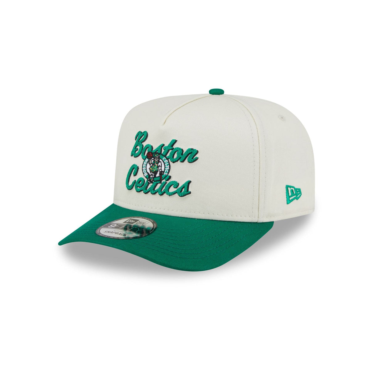 Boston Celtics Chainstitch 9FIFTY A-Frame Snapback Hat