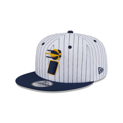 Indiana Pacers Deceptor Pinstripe 9FIFTY Snapback Hat
